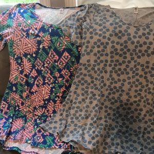 Lularoe Perfect shirts set of 2